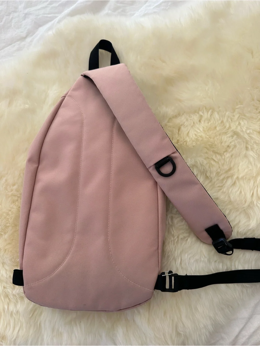 JanSport Move Sling Crossbody Bag in Misty Rose